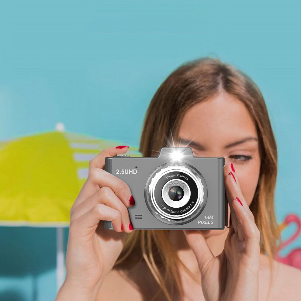 Clearance! Lulshou Digital Cameras 2.8-Inch 4800W High-Definition Large Screen 8X Digital Zoom Capables Of Photos Small Digital Motion Cameras 9482726524885