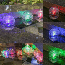 Lmueinov Water Floating Lights Pond Floating Ball Patio Decoration Pool LED Colorful Grass Hanging Tree Lights Solar Light Clearance