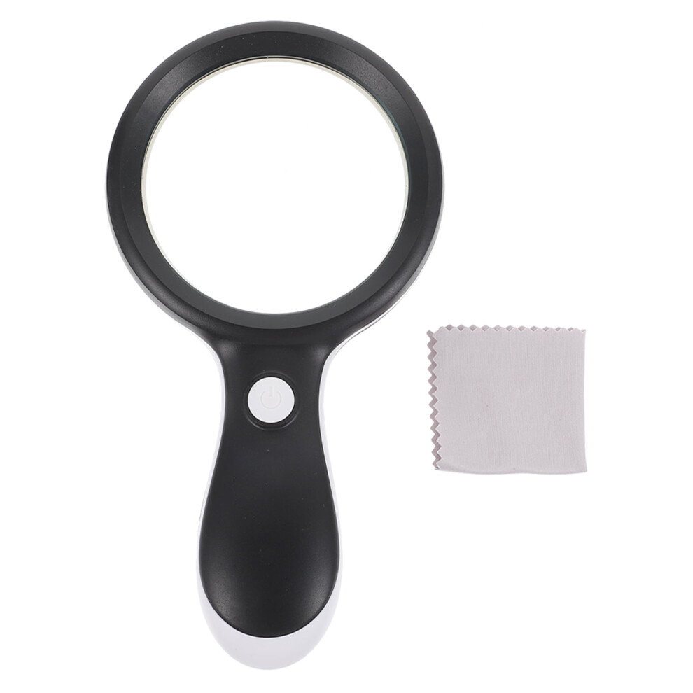 Magnifying Glass with Led Lights Glasses Jewelry Magnifier Seniors Reading Handheld