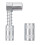 Grease Nozzle Adapter - Accessory 90 Degree Coupler with Sleeve 3 Jaw Angle Tool 1