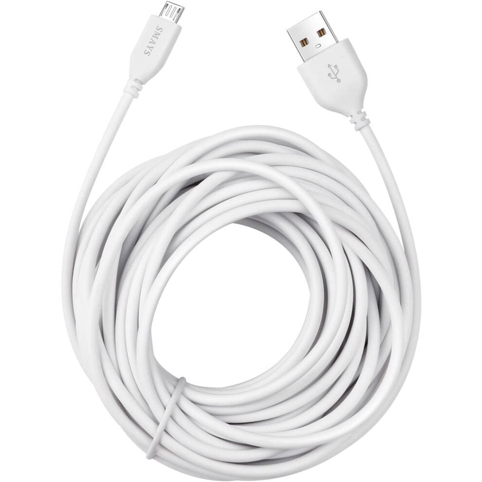26Ft Power Extension Cable Compatible With Wyze Cam, Zmodo, Blink Mini, Oculus Go, Kasa Cam, Yi Home Security Camera In 9482828918452