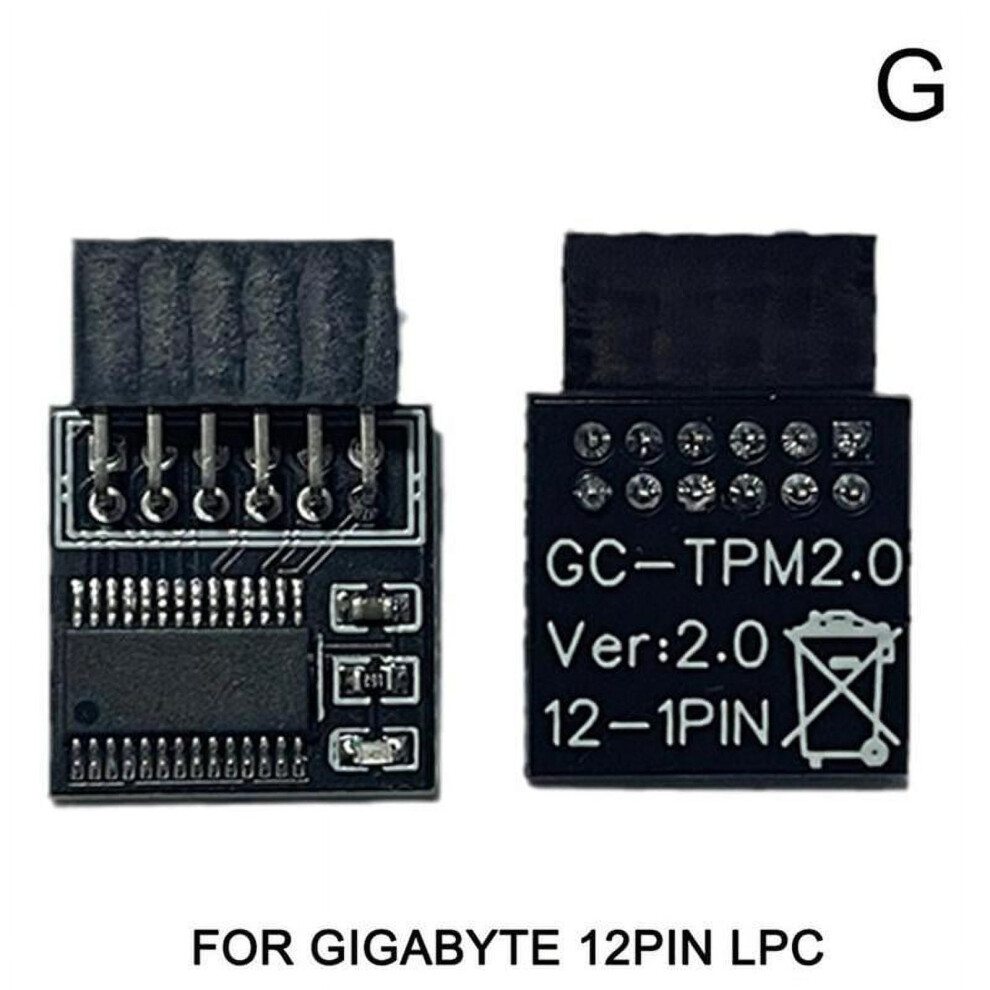 WAITLOVER TPM 2.0 Encryption Security Module,Remote Card Compatible with WIN11 2.0 System,Version 9665, Dedicated Card 12 14 18 20 pin C5M1-image-OPC-PQZCSDB-NEW