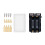 GUYUTING UPS with Replaceable Battery Extended USB-A & Type-C Ports, LED Battery Prompt for Raspberry Pi 4B/3B+/3B 1