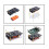 GUYUTING UPS with Replaceable Battery Extended USB-A & Type-C Ports, LED Battery Prompt for Raspberry Pi 4B/3B+/3B 7