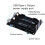 GUYUTING UPS with Replaceable Battery Extended USB-A & Type-C Ports, LED Battery Prompt for Raspberry Pi 4B/3B+/3B 3