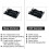 GUYUTING UPS with Replaceable Battery Extended USB-A & Type-C Ports, LED Battery Prompt for Raspberry Pi 4B/3B+/3B 4