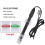 2X Ph Replacement Probe Aquarium Laboratory Electrode Ph Meter Potential Test Bnc Q9 Connector 3