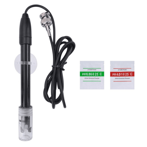 2X Ph Replacement Probe Aquarium Laboratory Electrode Ph Meter Potential Test Bnc Q9 Connector 1