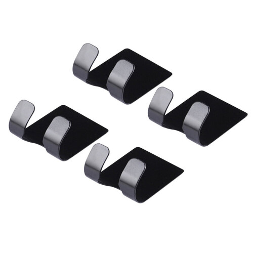 Yongwei4Pcs Γάντζοι Ξυρίσματος Βάση Ντους Αυτοκόλλητη Αποθήκευση για Μπάνιο Κουζίνας 1