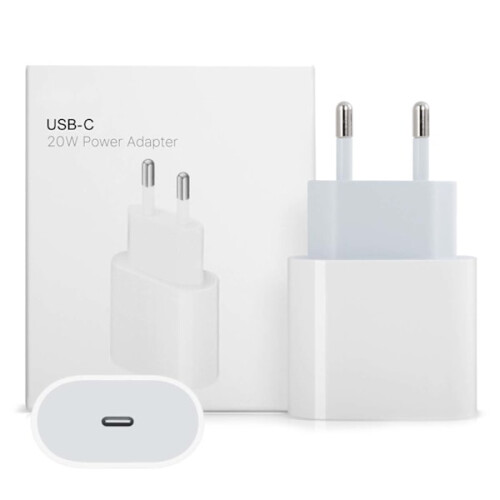 Γρήγορος φορτιστής USB-C20W | Φορτιστής τοίχου λευκό