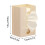 Kayannuo Home Essentials Christmas Clearance Επιτοίχιο κουτί χαρτομάντιλων, συμβατό με τυπικά ρολά, 2