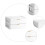 Guangmc Vanity Organizer Compact Storage Drawers - 2 Drawers 3