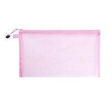 UNLLLL Blanco canvas etui met rits voor knutselprojecten, make-up en cosmetica, multifunctionele reistas, pennen- en potloodetui, compatibel met