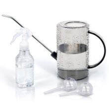 Jardineer Plant Watering Can Indoor - Watering Pot Long Spout with Spray Bottle and Automatic Watering Globes for Watering Indoor Outdoor Plants Flow