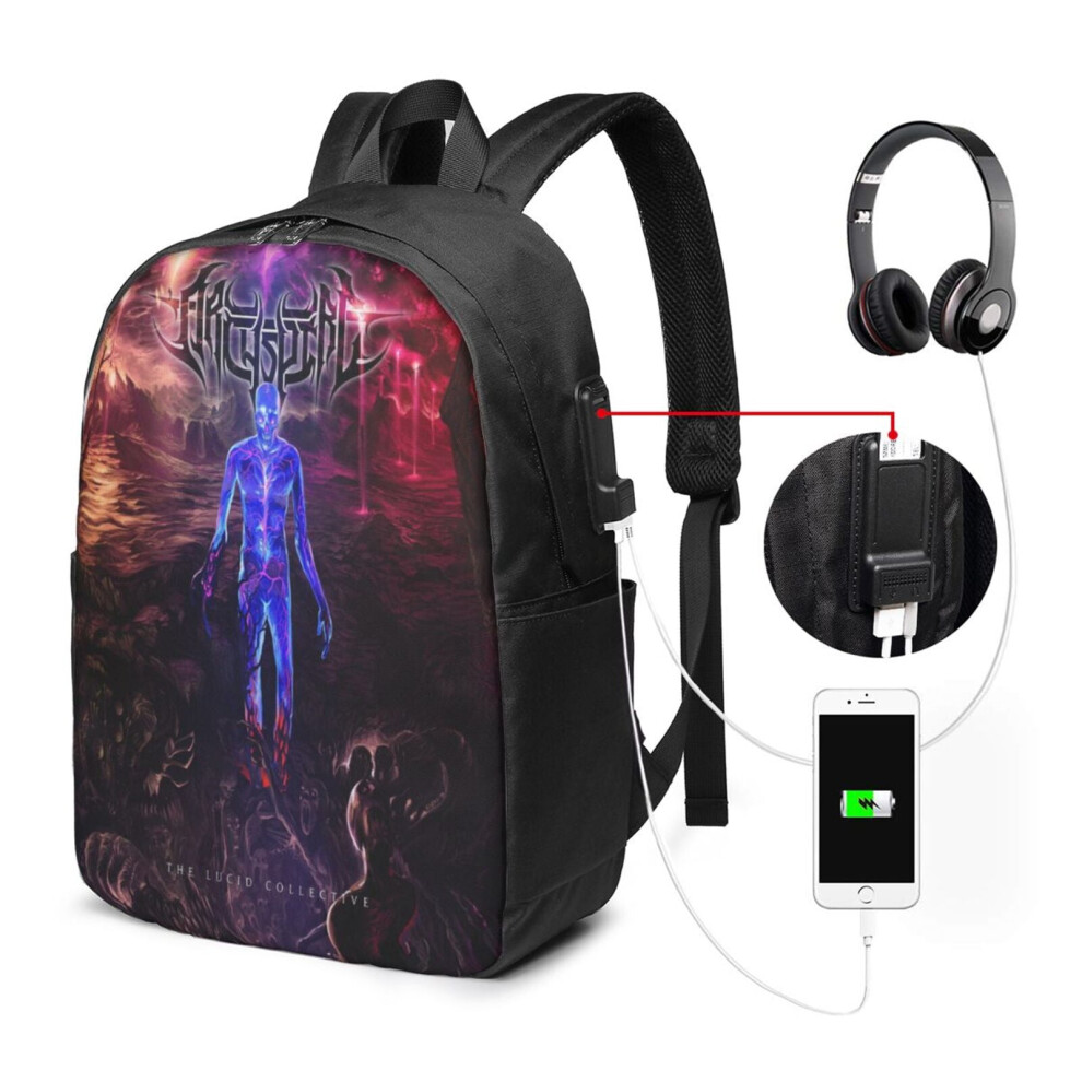Archspire Travel Laptop Backpack, Business Water Resistant Laptop Backpack With Usb Charging Port, College School Computer Bag For Men & Women 9482726531319