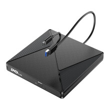 External CD/DVD Drive,Portable DVD Reader Writer ROM Drive,CD Burner External Disk Drive for Laptop Desktop ,