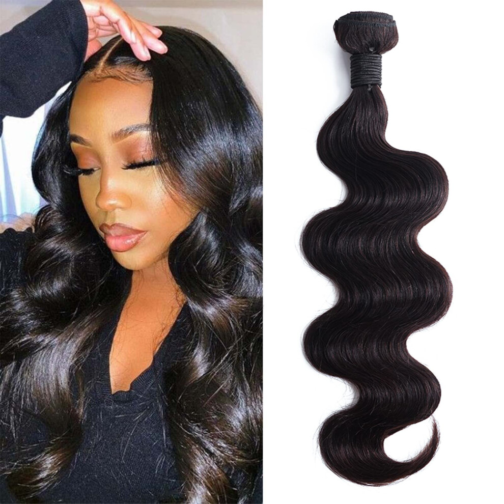 18 Inch Brazilian Body Wave Hair Bundles Virgin Human Hair Extensions Natural Color Wet and Wavy