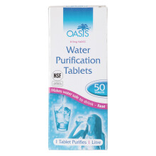 Highlander Aquaclear water purification tablets, 50 tablets, FA013