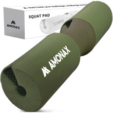 AMONAX Barbell Squat Pad Extra Thick Foam Padding for Neck Shoulder Suppor