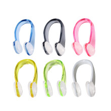 Aqyh Swimming Nose Clips - Waterproof Reusable Silica Gel - Surfing Nose Plug Protectors - Kids Adults - 2/6Pcs