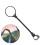 Motorcycle Bicycle Rearview Handlebar Mirrors Bendable Adjustable Reflector 1PCS 6