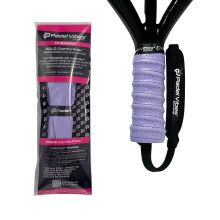 Padel Vibes BOLD ComfortMax Overgrip | Perforated, Ergonomic Overgrips for Padel, Tennis, Badminton, Squash, Racketball | Sweat-Absorbing, Anti-Sli