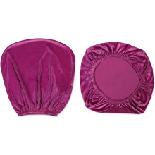 Capas de veludo elastano elástico para cadeiras giratórias de escritório, proteção para casa, decoração de sala de jantar, bar e festas de