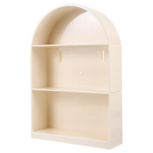 Decorações de plástico branco em formato de casinha para casa, suporte de parede para exibição de objetos decorativos, prateleira para perfumes.