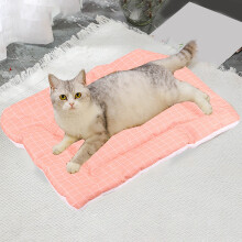 Quinlirra Dog Blanket - Double Sided Pet Mat Compatible with Kennel & Cage, Soft Padded Sleeping Quilt for Dogs & Cats, Fall & Winter Use