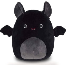 Squishmallow Bat Toy 12 inch squishmallows large animal plush doll, stuffed animal, holiday birthday Halloween home decor (Black, 30cm)-WELLNGS