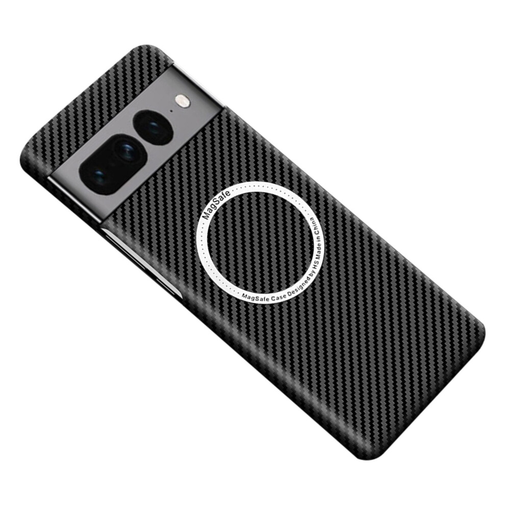 For Google Pixel 9 Pro Xl Case, Carbon Fiber Texture Shockproof Protective Slim & Lightweight Cover Compatible With Magsafe Wireless Charging 9482828303357