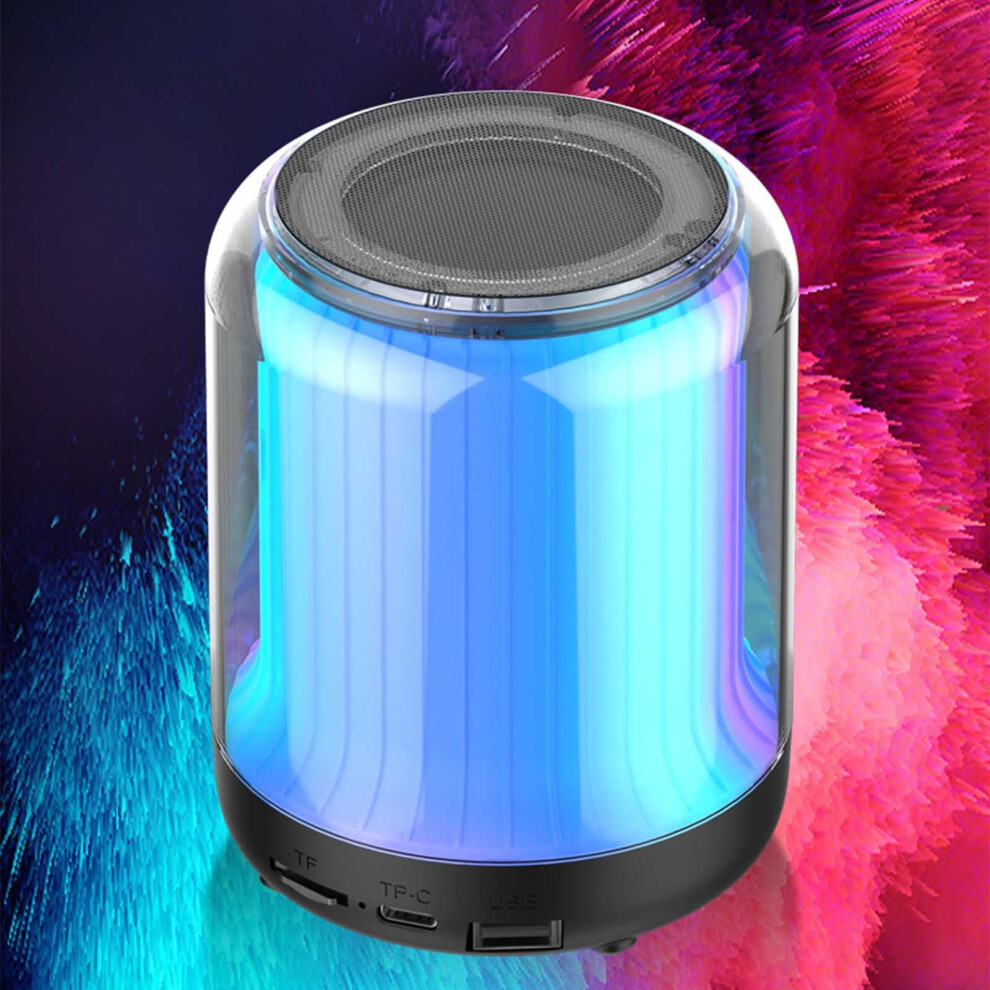 Txmfgh Seven S Wireless Bluetooth Speaker With Subwoofer - Multifunctional, Portable For Parties, Outdoors, And Home Entertainment Light 9482828303128