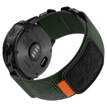 Bandletic Compatible with Garmin Fenix 8 51mm/7X/7X Pro/6X/6X Pro/5X Plus/5X/Fenix 3/3 HR Strap, 26mm Quick Fit Nylon Strap for Garmin Epix Pro 51mm/