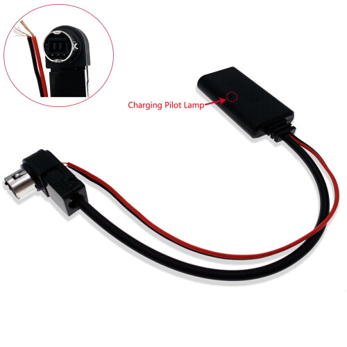 Bluetooth Aux-sovitinkaapeli Alpine CDA-9812, CDA-9813, CDA-9815, CDA-9827 -laitteille 1
