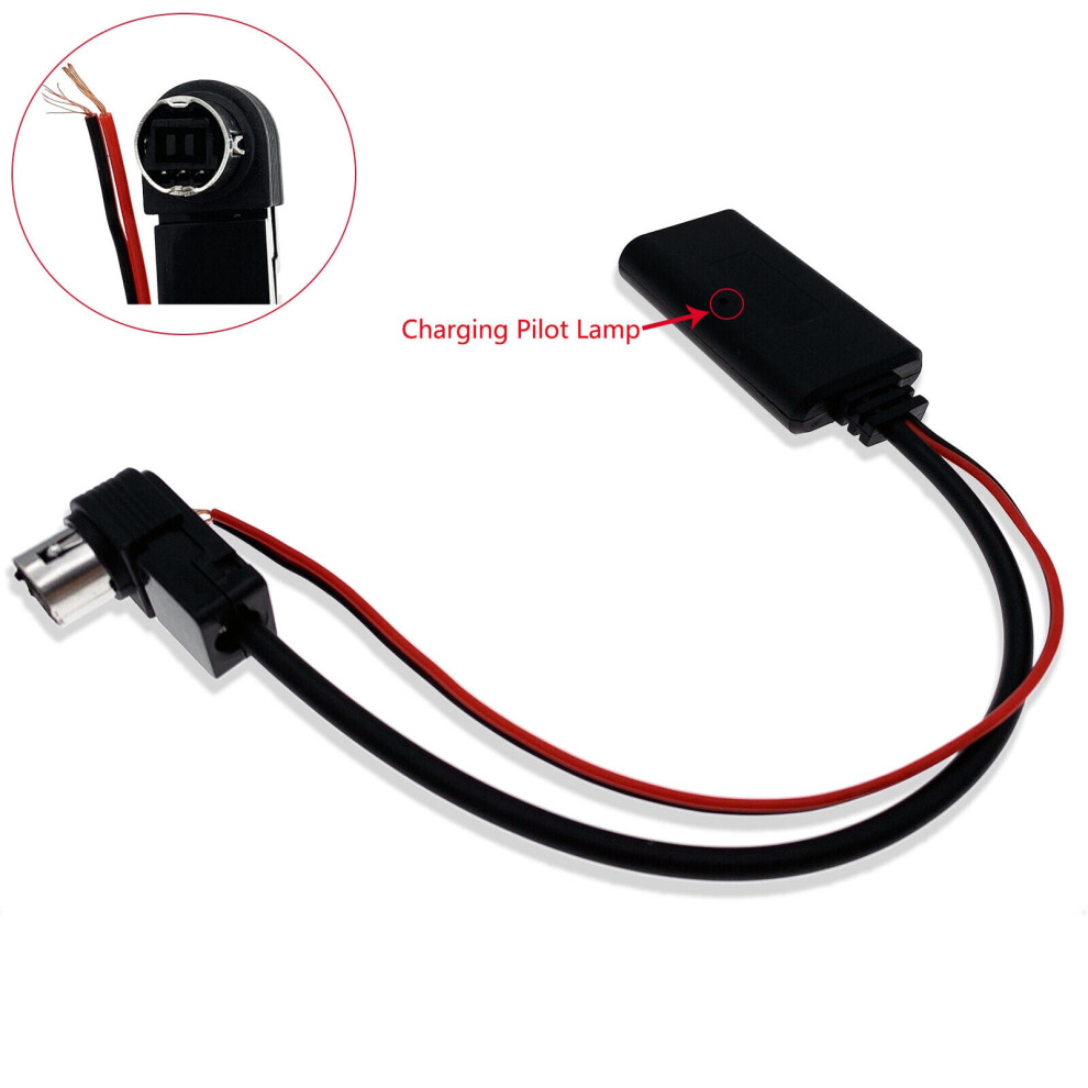New Bluetooth Aux Adapter Cable For Alpine Ida-X200 Ida-X300 Ida-X301 9377112330570