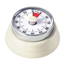 Mechanischer Küchentimer, 60-Minuten-Küchentimer mit Alarm, Duschtimer für Kinder (1 Stück)