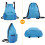 BAOWUABJ Drawstring Bags String Backpack Large Waterproof Sports Backpack f 4