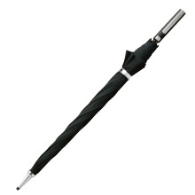 Lemon Pie Products Large Golf Umbrella Windproof & Waterproof – Black with Silver Handle, 54-Inch Automatic Open, Strong Ribs, UV Protection, Unisex