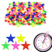 WOLMIK Bicycle Spoke Beads 144 PCS Bike Spoke Beads Multicoloured Bicycle