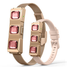 Smart Bracelet for Women, Wearable Activity & Fitness Tracker Band, 24/7 Sleep Tracker, All-Day Continuous Heart Rate Blood Pressure Stress HRV Monit