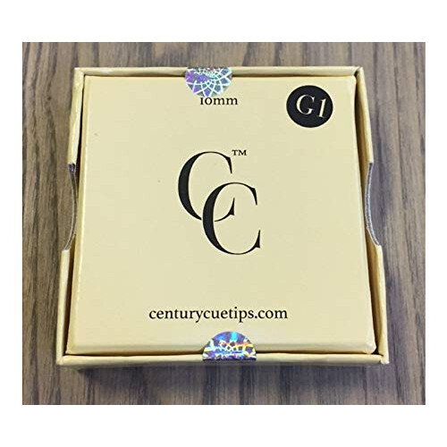 CENTURY PRO 10mm CUE TIPS AVAILABLE IN VARIOUS DENSITIES** (SOFT = G1)