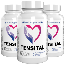 TENSITAL WHITE - 180 Capsule (Pachet de 3) - Formula Elvetiana - 22 Vitamine si Minerale - Complex Vegetal