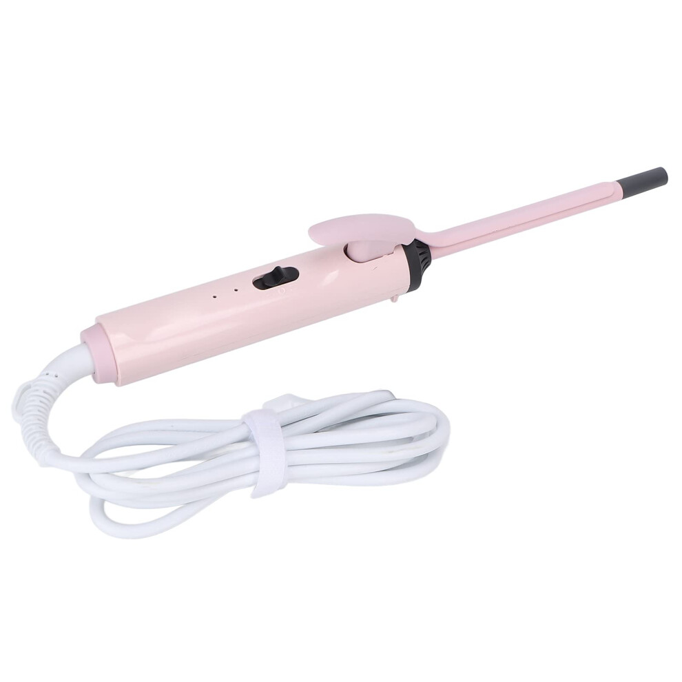 Curling Iron with Ceramic Glaze Barrel and Negative Ion Styling, Dual Voltage for Travel