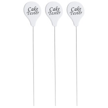 3 Pcs Stainless Steel Cake Tester Paper Cups Kitchen Probe Capacillos Para Cupcake