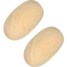 2Pcs/16Pcs Soft Fluffy Cotton Acrylic Yarn 4-Ply for Crocheting, Knitting, DIY Slippers, Blankets, Ornaments Compatible with Craft Projects