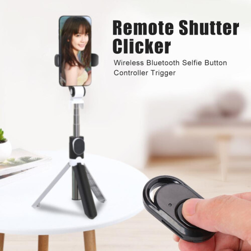 Remote Shutter Clicker Wireless Bluetooth-compatible Selfie Button Controller Trigger 1