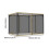 Slhenay Mosquito Netting with 4 Side Zipper 2
