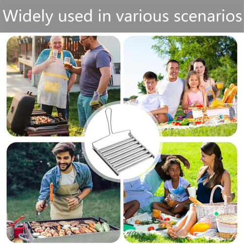 2-teiliger BBQ-Hotdog-Grill, BBQ-Hotdog-Roller 1