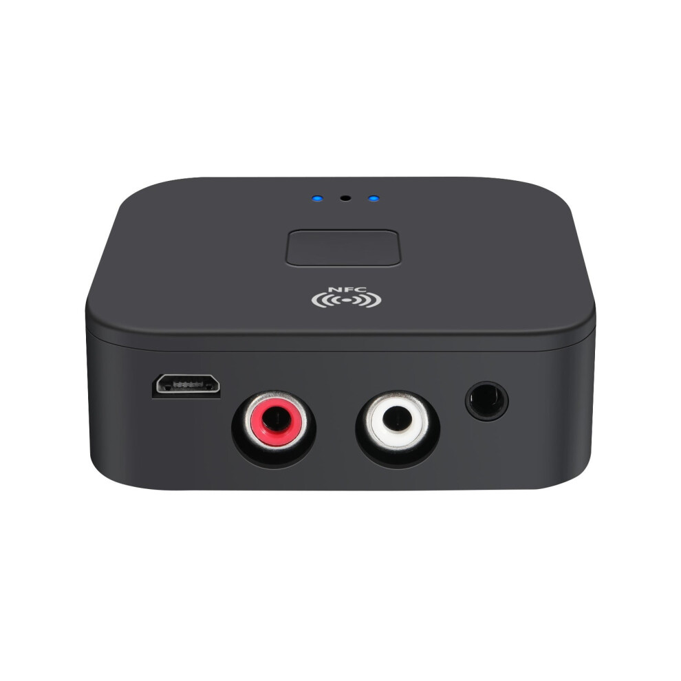 Bluetooth 5.0 Transmitter Receiver Wireless 3.5Mm Aux Nfc To 2 Rca Audio Adapter 9773935083646