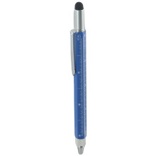 Multifunktions-Werkzeugstift für Wasserwaage mit Touchscreen, 6-in-1-Metallkugelschreiber
